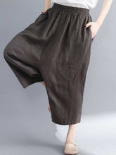 Load image into Gallery viewer, Radish linen wide trousers

