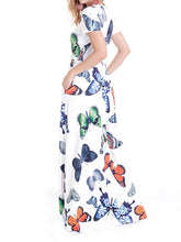 Load image into Gallery viewer, Casual Round Neck Pocket Floral Dress
