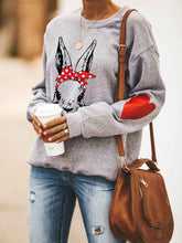 Load image into Gallery viewer, Bunny Bandana Sweatshirt
