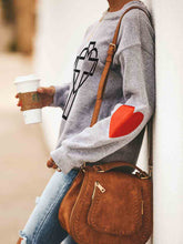 Load image into Gallery viewer, Moletom feminino amor cruz
