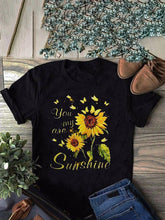 Load image into Gallery viewer, tu eres mi camiseta de manga corta estampada
