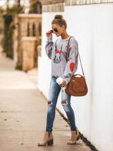 Load image into Gallery viewer, Bunny Bandana Sweatshirt
