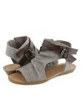 Load image into Gallery viewer, Comfortable Linen Flat Sandals for Women
