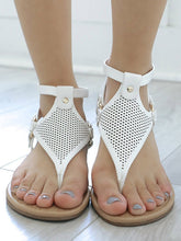 Load image into Gallery viewer, Women's open-toe flat sandals
