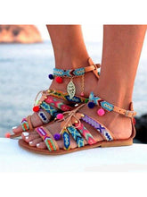 Load image into Gallery viewer, Sandalias bohemias de moda para mujer
