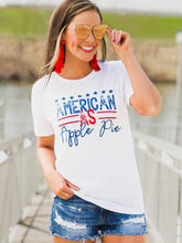 Load image into Gallery viewer, Women's American As Apple Pie Short Sleeve T-Shirt
