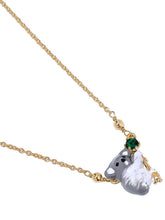 Load image into Gallery viewer, Koala enamel and French enamel necklace
