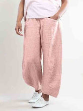 Load image into Gallery viewer, Calça reta casual de linho
