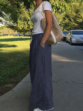 Load image into Gallery viewer, Women's Comfortable Linen Loose Wide Leg Pants
