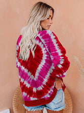 Load image into Gallery viewer, Women's Valentine's Day Love Printed Tie Dye Casual Sweatshirt
