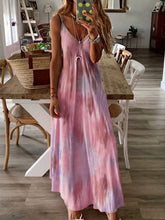 Load image into Gallery viewer, Vestido longo tie dye para mulheres
