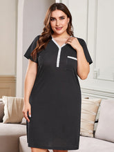 Load image into Gallery viewer, V Neck skirt Dress Plus Size Conventional cropping Polka dot conventional conventional printing Slightly stretchy Daily Holiday Cotton-Blend Spring Summer Autumn Full Winter Casual Cute
