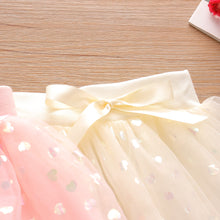 Load image into Gallery viewer, Toddler Girls 1-5 Years Old Sweet Polka Dot Bow Skirt
