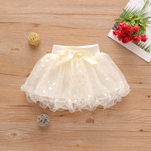 Load image into Gallery viewer, Toddler Girls 1-5 Years Old Sweet Polka Dot Bow Skirt
