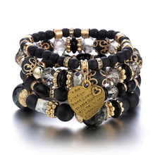 Load image into Gallery viewer, Joelle  Beaded Bracelet Set
