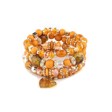 Load image into Gallery viewer, Joelle  Beaded Bracelet Set
