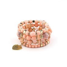 Load image into Gallery viewer, Joelle  Beaded Bracelet Set

