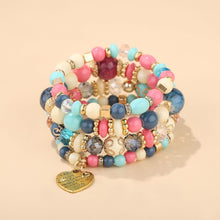 Load image into Gallery viewer, Joelle  Beaded Bracelet Set
