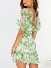 Load image into Gallery viewer, Dress V Neck Long skirt Conventional cropping plant conventional printing Micro-elasticity Daily Holiday Beach Polyester Summer Sexy Cute Elegant
