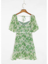Load image into Gallery viewer, Dress V Neck Long skirt Conventional cropping plant conventional printing Micro-elasticity Daily Holiday Beach Polyester Summer Sexy Cute Elegant
