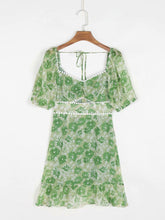 Load image into Gallery viewer, Dress V Neck Long skirt Conventional cropping plant conventional printing Micro-elasticity Daily Holiday Beach Polyester Summer Sexy Cute Elegant
