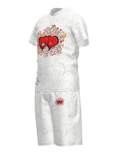 Load image into Gallery viewer, Men's Double Heart Printed Suit
