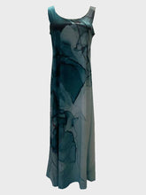 Load image into Gallery viewer, Floral Pattern Printed Round Neck Long Skirt Home Dress
