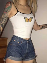 Load image into Gallery viewer, Camisola estampada borboleta
