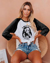 Load image into Gallery viewer, I Beg Your Parton Colorblock Women's T-Shirt

