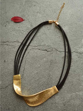 Load image into Gallery viewer, Women Multilayer Geometric Coin Necklace for Women Clavicle Chain
