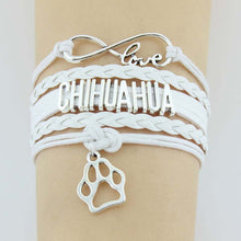 Load image into Gallery viewer, Chihuahua Dog Paw Woven Bracelet
