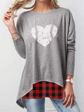 Load image into Gallery viewer, Women't Love Baseball Check Top
