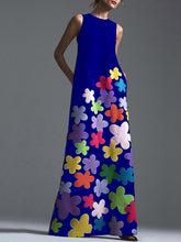 Load image into Gallery viewer, Women's floral print long dress
