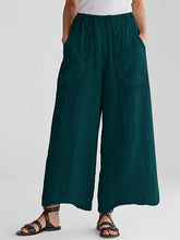 Load image into Gallery viewer, Wide trousers with double pocket
