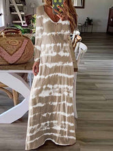 Load image into Gallery viewer, Striped dress with long sleeves
