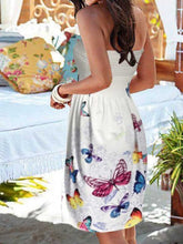 Load image into Gallery viewer, Vestido de mariposa cruzado sin mangas
