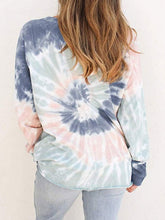 Load image into Gallery viewer, Camiseta feminina estampada tie-dye
