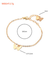 Load image into Gallery viewer, 2 pieces of butterfly bracelet
