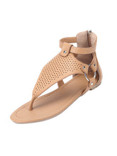 Load image into Gallery viewer, Women's open-toe flat sandals
