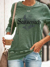 Load image into Gallery viewer, Women's Sassenach Printed Casual Top
