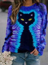 Load image into Gallery viewer, Moletom confortável tie-dye para mulheres
