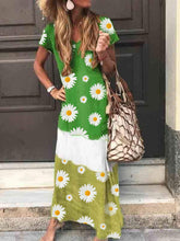 Load image into Gallery viewer, Vestido estampado margarida
