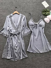 Load image into Gallery viewer, Sexy lace pajamas for women
