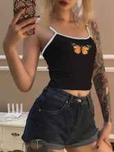Load image into Gallery viewer, Camisola estampada borboleta
