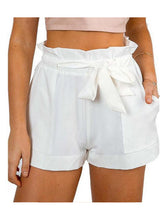 Load image into Gallery viewer, Shorts de mujer con cintura elástica
