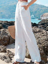 Load image into Gallery viewer, Plain wide trousers
