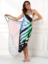 Load image into Gallery viewer, Vestido feminino sexy com estampa borboleta
