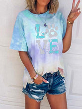 Load image into Gallery viewer, T-shirt com gravata Love Dog
