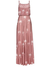 Load image into Gallery viewer, Vestido largo de playa con estampado de coco para mujer

