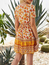 Load image into Gallery viewer, Vestido boho floral con estampado de verano
